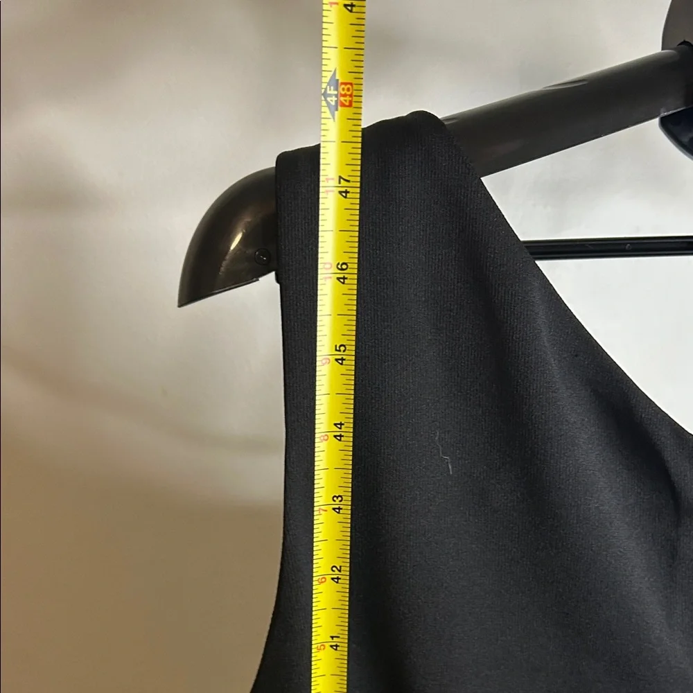 DKNY Elegant Black Asymmetrical Dress - Picture 11 of 15